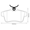 BENDIX 573315B Brake Pad Set, disc brake